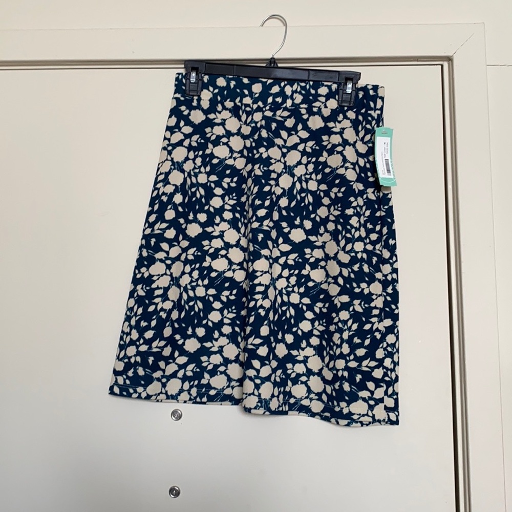 Les Lis textured knit skirt